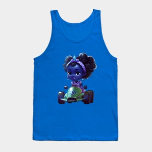 Go Kart Princess Tank Top